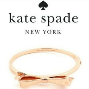 KATE SPADE BOW BRACELET WITH TAGS AND DUSTBAG